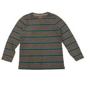 Old Navy Striped Long Sleeve Shirt Boys Size 8